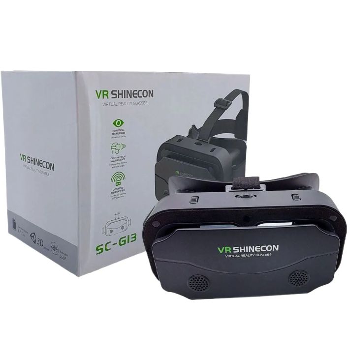 Shinecon VR Box SC-G13 IMAX Giant Screen Virtual Reality Glasses for Ultimate Immersive Experience