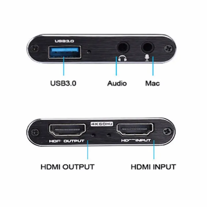 4k%201080p%2060fps%20Hd%20Video%20Capture%20Card%20HdTV%20Camera%20Recording%20Box%20-%20Compatible%20With%20Usb%203.0pc%20Live%20Streaming%20Grabber%20Recorder%20-%20Image%204