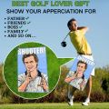 Funny Golf Towel with Happy Gilmore Design Premium Microfiber with Clip Holder for Golf Bags Golf Accessories for Men and.