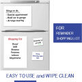 A4 Transparent Glossy Writing Film Whiteboard Stickers Wipeable Reusable 5pcs Clear Dry Erase Board Paper School Office Supplies. 