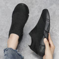 Sneakers Women Shoes Knitting Sock Sneakers Women Slip On Laides Walking Shoes for Woman Loafers Flats Tenis Famela Plus Size. 