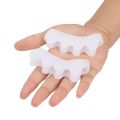 2pcs= 1 Pair Soft Silicone Bunion Toe Corrector Nail Protector Foot Skin Care Tool Toe Hallux Valgus Straightener Spreader. 