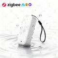 Waterproof Zigbee Temperature Humidity Sensor Thermometer IP65 APP Remote Monitoring Works with Gateway Yandex Zigbee2MQTT HA. 