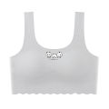 Teenage Girls' ice Silk Seamless Bra  Comfortable Underwear For Junior And High School Girls Undergarment For Girls In Puberty. 