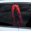 1PC JDM Samurai Car Stickers Auto B Pillar C Pillar Waterproof Decoration Cover Scratch DIY Doors Pillar Sunscreen Vinyl Decals. 