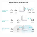 TP-Link Archer C50 Black AC1200 Wi-Fi Dual Band Router, 4 x 10/100 Mbps Fast Ethernet Ports, Supports MU-MIMO, Beamforming, Guest WiFi, Access Point Mode, IPv6 and Parental Controls. 