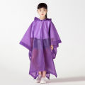 Non-disposable Rain Jacket Rain Ponchos EVA Thickened Waterproof Adult Men Women Children One-Piece Raincoat For outdoor Hiking.