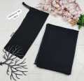 Hijabeez 
BY T&h collection
Artical hand work nikab scarf set
Stuff imported china chiffon 
Size nikab length 15 inch weidth 12 inch
Scarf length 72 inch weidth 30 inch. 