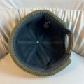Autumn and Winter Melon Skin Hat, Fashionable Brimless Sailor Hat, Men's and Women's Casual Fashionable Street Hat.