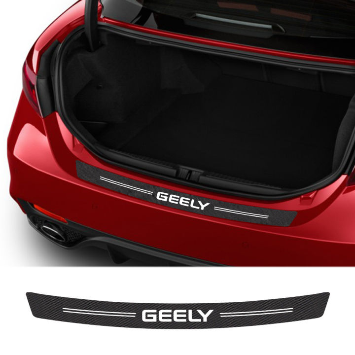 Car Rear Bumper Anti Scrach Sticker For GEELY GC6 GC9 EMGRAND EC7 EC8 ...
