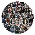 60/120Pcs Cool Resident Evil Stickers DIY Stickers Scrapbooking Phone Luggage Skateboard Waterproof Decals. 