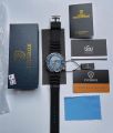 Foxbox Tuna FB0024 Blue Rubber Strap Black Diver Design Silicon Bracelet. 