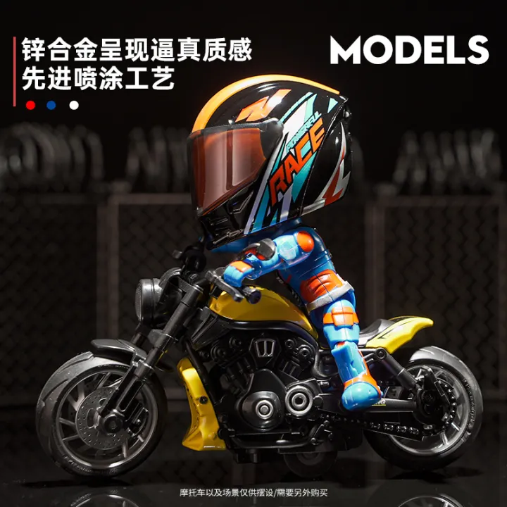 1:12%20Q%20version%20alloy%20motorcycle%20rider%20simulation%20deformed%20doll%20helmet%20figurine%20figurine%20model%20-%20Image%204