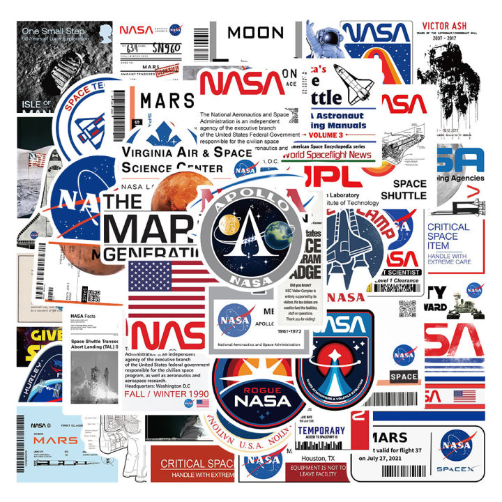50Pcs%20NASA%20Stickers%20Spaceship%20Decals%20DIY%20Waterproof%20Sticker%20For%20Phone%20Laptop%20Suitcase%20Notebook%20Skateboard%20-%20Image%207