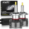 H7 H11 H1 LED Car Headlight Bulbs 360 Copper for Projector Headlamp 6500K HB3 9005 HB4 9006 LED Hir2 9012 Turbo Auto 12V. 