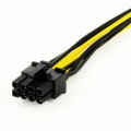 8Pin Male To Dual 4Pin Male Video Card Power Cord 8 Pin PCI Express To Dual 4 Pin Molex Graphics Card Power Cable. 
