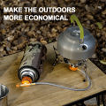 Camping Gas Stove Converter Gas Burner Furnace Connector Canister Adapter Outdoor Picnic Stove Accessorie Propane Refill Adapter. 