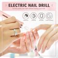 Rechargeable Flawless Nails Salon Kit Electronic Nail Filer Buffer Shiner Cuticles and Nail Polish Remover Full Manicure and Pedicure Kit Machine. 