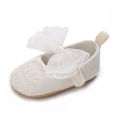 Cute Lace Baby Princess Shoes for Spring And Autumn 0-18M Infant Girls Anti-Slip Rubber Sole Bow Detail Anti-Slip Footwear. 