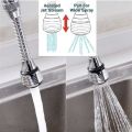 Universal Kitchen Tap Extender, Water Filter, Bathroom Water Saving Tab, High Pressure Nozzle, 360 Rotatable Tap Head, Bath & Kitchen Tap Extension. 