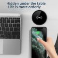 Quick Wireless Desktop Embedded Charger For iPhone 16 15 14 13 12  S24 S23   Phone Fast Inductive Charging. 