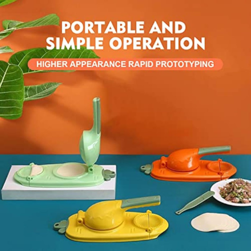 2-in-1 Magic Cake Maker & Dumpling Maker DIY Kit | Wrapper Presser Manual Labor Machine | Mini Kitchen Gadget