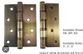Sitara Craft 4" Gerneration Quality Door Hinges - High Quality. 