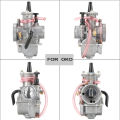 PWK 21 24 26 28 30 32 34mm With Power Jet Carburetor For OKO 2T 4T Motorcycle Carb For Dirt Bike Pit Bike Scooter ATV Quad UTV. 