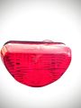 Bike Back Light CD 70, Motorcycle Back light, Motorbike Tail Black Light CD 70, China Bikes CD70 Heart Shape Back Light. 