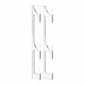 Transparent wall storage rack, suitable for PS5, PS4, Xbox gaming mat display rack, gaming accessories. 