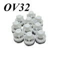 10Pcs /OV15/20/25/32 Plug-in Plastic Non-Return Spring Check Valve One Way Water ControlConnector Water Meter Valve Anti Drip Va.