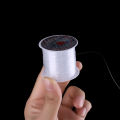 155-22meter 0.2-0.6mm Transparent Non-Stretch Strong Fish Line Beading Crystal Rope Nylon Wire String For Jewelry Making Finding. 