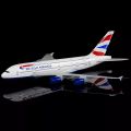 British Airways airplane model Airbus A380 16 cm airplane Metal alloy diecast 1:400 airplane model toy Aircroft model  metal toy. 