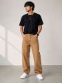 Baggy Full Length  Jeans Pant For Men| Loose Baggy Black Pant For Men. 