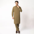 Junaid Jamshed Men - Mustard Unstitched Fabric JJMS-3859/S26/JJ10570-A. 
