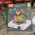 Electric Stove For Cooking, Hot Plate Heat Up In Just 3 Minutes, Easy to Clean, 1000W, Automatic. 