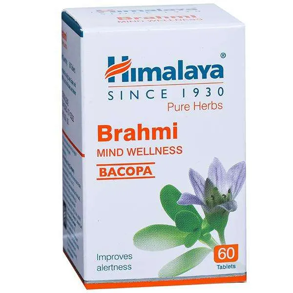 Himalaya Brahmi – Mind Wellness | Bacopa Monnieri for Memory, Focus ...