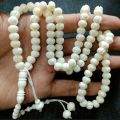 Camel Bone Tasbeeh 100 Round Beads 8mm Size | Original Camel Bone Tasbeeh | Pure Camel Bone Tasbih | Muslim Prayer Counter Beads best quality. 