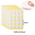 400PCS/100PCS Candle Wick Stickers Transparent Acrylic Heat Resistance Double-Sided Stickers for Candle Making Kit DIY Tool. 