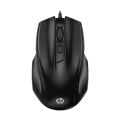 HP M150 Ergonomic Optical Gaming Mouse 4 buttons optical sensor and adjustable 1000-1600 dpi for office games computer laptop notebook. 