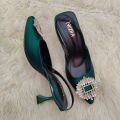 ZA Brooch Kitten Heels For Women. 