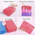 1pc High Density Yoga Foam Blocks Non-slip Solid Color Yoga Balance Fitness Dance Supplies For Yoga Pilates And Meditation. 