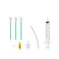 100ML Printer DTF Ink Cleaning Liquid Printhead Head Cleaning Solution Cleaner For Epson Inkjet Printers With Syringe Kit Tools. 