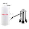 Soap Dispenser for Kitchen Sink, Kichen Sink Soap Dispenser,Extension Tube kit, Under Sink Soap Dispenser Pump, No Need More Ref. 