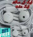 Buy 1 Get 1 Free In Ear Headphones with 3.5mm Jack Handsfree Microphone Lightweight Design. 