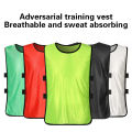 Adult/Kid Team Sports Football Vest Training Soccer Basketball Game Tournament Competition Group Shirt Jersey. 