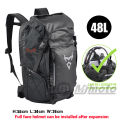 Motocentric Motorcycle Rear Seat Bag Multifunction Waterproof Motorcycle Helmet Backpack Big Capacity Motocross Tail Bag Luggage.