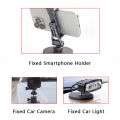 Magnetic Action Camera Suction Cup Mount Bracket with 1/4" Screw Ballhead for  Insta360  Smartphone Fill Light Stand. 