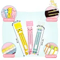 Ruler bookmark magnetic ruler cute cartoon flexible student stationery ready to ship. 