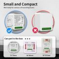 TNCE Tuya Switch Light Curtain Dimmer WIFI Zigbee, Smart DIY MINI Module, Roller Shutter motor Breaker, voice alexa  home. 